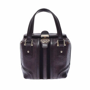 GUCCI guccissima Brown Leather Handbag
